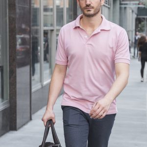 חולצת פולו שרוול קצר